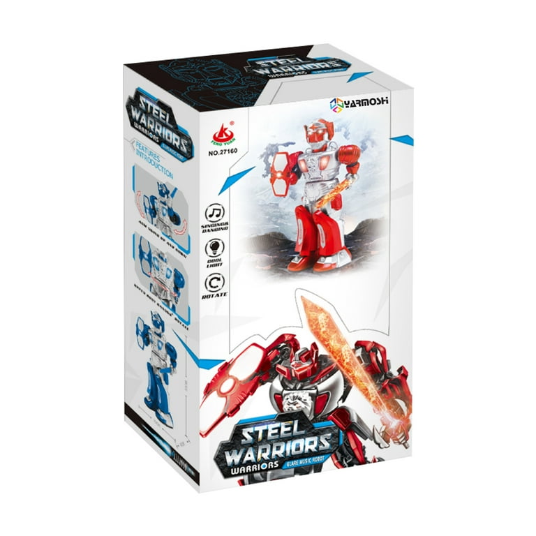 Yarmoshi Walking Robot - Toy with Toy Gun and Firing Sounds