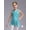 Blue Green, variant on Kids Girls Sleeveless Rhinestones Ballet Leotard Contemporary Modern Lyrical Dance Dress Pink 12