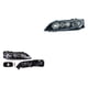 thumbnail image 1 of Par de Faros 6 2006 A 2008 Mazda Fdo Negro Eléctrico DEPO ., 1 of 4
