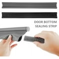 thumbnail image 3 of Gap Stoppers, Door Draft Stopper For Energy Saving, Dust Wind Protection Noise Blocker With Hook And Loop Design, Adjustable Weather Stripping For Universal Door Sizes (Black), 3 of 5