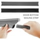 thumbnail image 3 of Burlete para puerta lavable a máquina, burletes ahorradores de energía con diseño de velcro, burlete protector contra el polvo y el viento para varios tipos de puertas (negro), 3 of 5