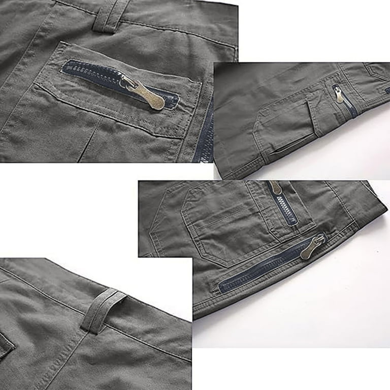 Nestiefly Cargo Basketball Shorts for Men Retro Elastic Waist