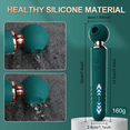 thumbnail image 6 of Powerful head, personal stick style telescopic massager, quiet handheld electric back massager with 10 vibration modes, quiet waterproof - USB charging wireless massager accessory, 6 of 12