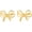 1-Gold, variant on Gold/Silver Bow Earrings for Women,Trendy Cute Hypoallergenic Stud Earrings Daily Jewelry Accessory Valentines Day Gifts