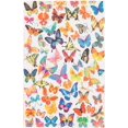thumbnail image 3 of eCarpetGallery Lara Art White Microfiber Rug 4'7" X 7'3", 3 of 3