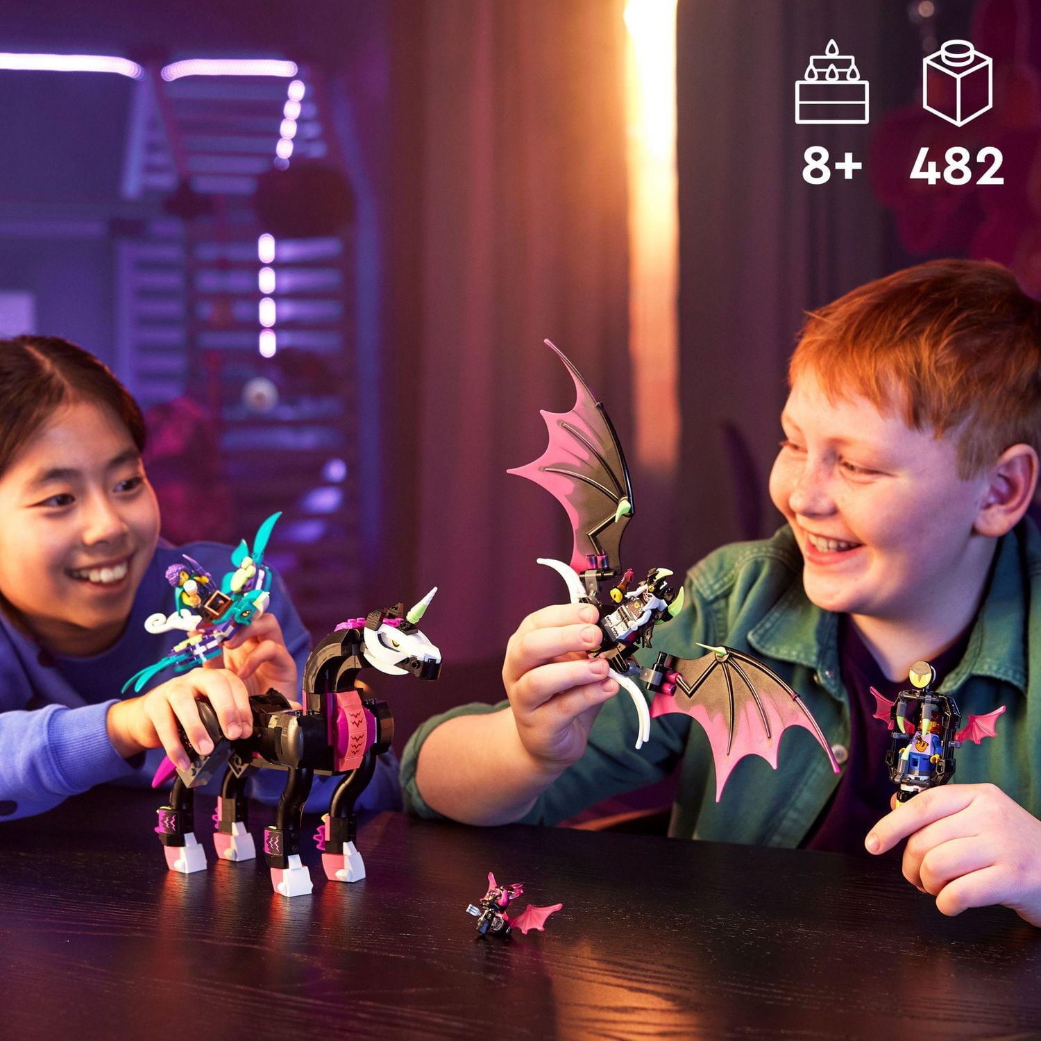 LEGO DREAMZzz Pegasus Flying Horse 71457 Building Toy Set, Fantasy Action Figure Creature for Kids, Unique Birthday Gift for Girls and Boys Ages 8+