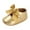 Gold, variant on Quealent Baby Mary Jane Flats for Girls with Bowknot Cotton Anti Skid Sole Infant First Walker Princess Dress Crib Wedding Shoes Pink for Size 11