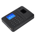 thumbnail image 3 of Máquina de Asistencia de Huellas Dactilares, Pantalla biométrico Reloj Registrador de Tiempo para el Registro de empleados, TFT 2.4 Pulgadas(US Plug) Ecomeon no, 3 of 5