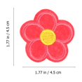 thumbnail image 2 of unbranded 12Ud Parche Floral Bordado Para Ropa Y Mochilas Fácil De Planchar Y Coser, 2 of 5