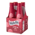 thumbnail image 4 of (6 pack) Welch's Non-Alcoholic Sparkling Juice Cocktail, Red Grape, 8.4 fl oz Bottle 4 Pack, 4 of 9