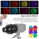 thumbnail image 5 of Monte Cónico de Bowens ÓCTICO Snoot Focalizante Condensador Arte Efectos especiales Cilindro de Luz de Haz Con forma de 85 mm F2.4 Adaptador de Ranura para Tarjetas de Lente 16 PPCS, 5 of 7