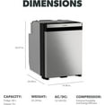 thumbnail image 2 of Dometic NRX 50S | Compressor Refrigerator | 46 L | Stainless Steel Front Panel | Easy To Use Control Panel, 2 of 5
