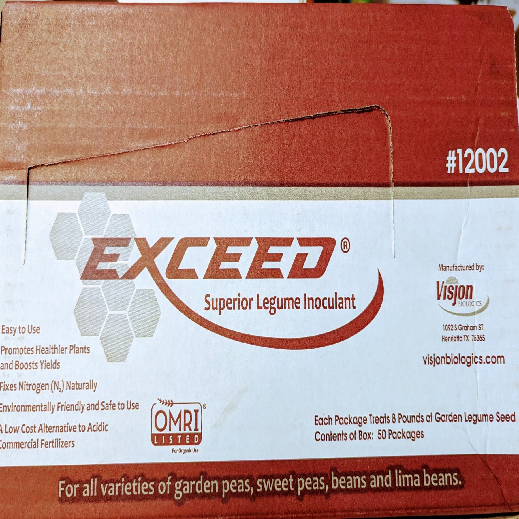 GARDEN INOCULANT FOR PEAS AND BEANS