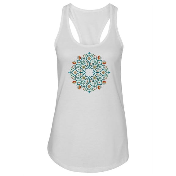 Colorful Arabesque  Tank Women -Image by Shutterstock, Female Small