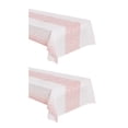 thumbnail image 5 of Ludlz 2Pcs Table Covers Unfading Wrinkle Free Smooth Edges Disposable Printing Home Decoration Wear-resistant Dot Rectangle Tablecloths Kitchen Supply, 5 of 8