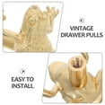 thumbnail image 3 of FESTFENDS Bouton de Porte Rétro en Laiton en Forme d'Animal avec Matériau Durable et Style Feng Shui Porte-Bonheur, 3 of 8