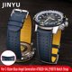 thumbnail image 2 of Correa de reloj de cuero genuino de 22 y 23 mm NUEVA para Citizen Blue Angel Generation AT8020-54L/JY8078 Segunda generación Air Eagle Cowhide, 2 of 5