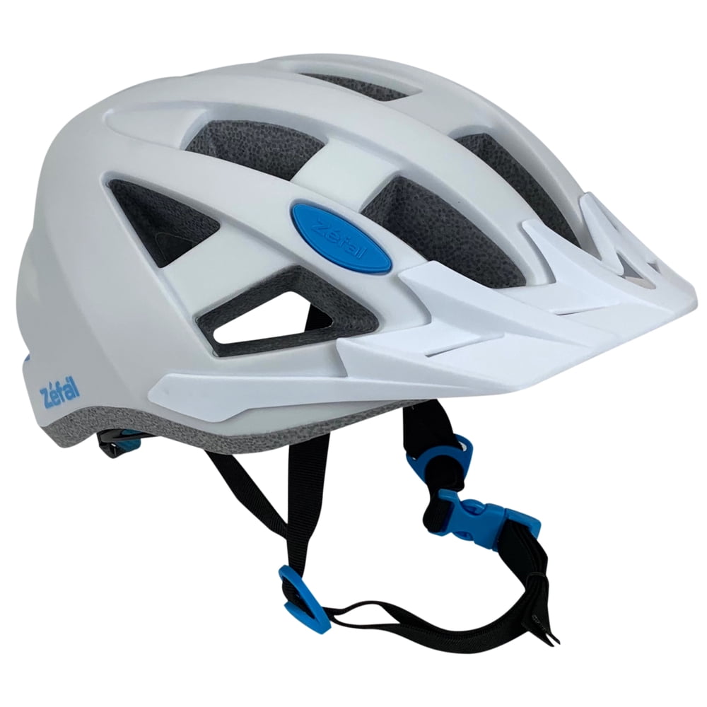 Zefal White Universal Dial Fit LightUp Bike Helmet (17 Vents