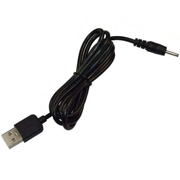 HQRP USB to DC 5V Charger Cable for Kocaso GX1400 SX9722 M1070 M1050S M1050 M1062 M1052S M830 M850 M1050w M1060 s M1060w M9000 b M9000 w M736 M9200 Tablet PC Cord Lead Wire Adapter