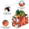 thumbnail image 3 of Octopus Decorative Box Laundry Bag Shopping Bags Reusable Foldable Large Capacity Oxford Cloth Tote Bag, 3 of 7