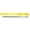 Yellow, variant on 8-Hole Clarinet ABS Transparent Treble Wind Instrument, Orange - 13.78 inches / 35 cm