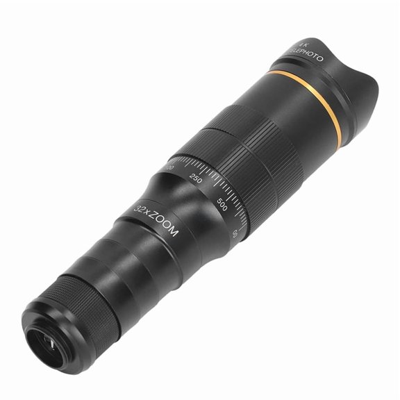 1 * 32X HD Telephoto Zoom Lens for Smartphones 1 * Mobile phone clip 1 * Eye mask-As Shown