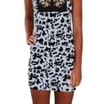 thumbnail image 4 of FASHIONWT Women Plus Size Sexy Sleeveless Retro Leopard Print T-Shirt Dress Mini Short Dress, 4 of 4