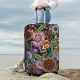 thumbnail image 6 of Picia Vintage Floral Luggage Protector Cover Thicken Suitcase Protector Cover Fit 18-32 Inch Luggage-, 6 of 9