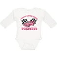 thumbnail image 3 of Inktastic Daddy's Racing Princess Pink Race Car Boys or Girls Long Sleeve Baby Bodysuit, 3 of 5