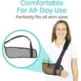 thumbnail image 5 of Nvzi Mesh Arm Shoulder Sling Medical Shoulder Immobilizer for Shower Adjustable Arm Brace for Torn Rotator Cuff Injury - Right Left Arm for Men Women - Shower Sling for Elbow, 5 of 5