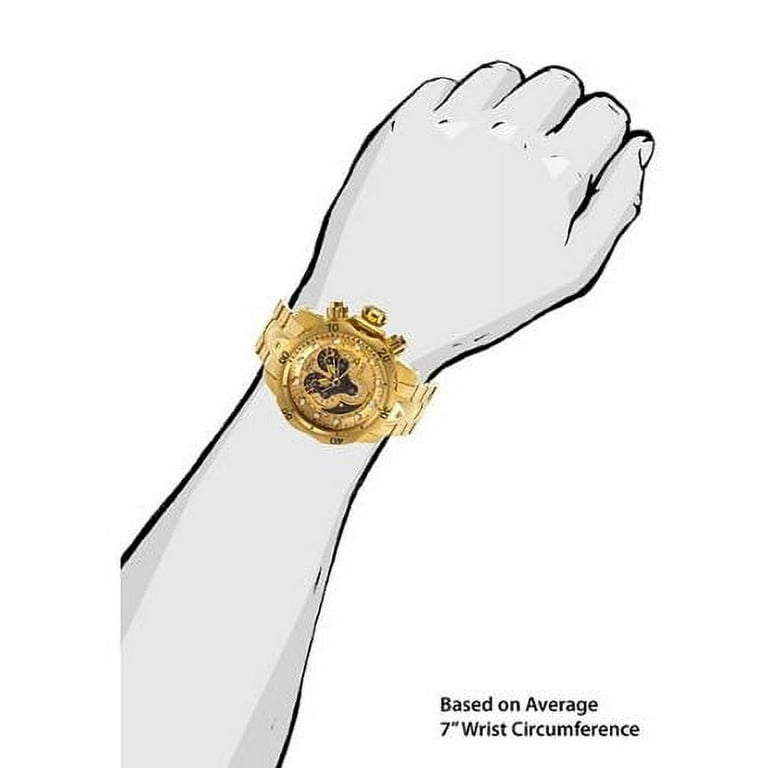 Invicta Men's 14462 Venom Quartz Chronograph Gold Dial Watch