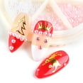thumbnail image 6 of UDIYO Multicolor Half Round 3D Imitation Faux Pearl DIY Nail Art Decals Manicure Decor, 6 of 7