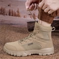 thumbnail image 5 of LASUDRAA Men's Anti-Slip Hiking Hunting Shoes Tactical Boots Breathable Desert Boots Outdoor Shoes, 5 of 8