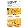 thumbnail image 4 of Elainilye Corn Kernel Remover, Stainless Steel Peeler, Cob Stripper Tool for Fresh Corn Preparation, 4 of 9