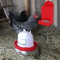 thumbnail image 4 of Alimentador De Para Pollo, Alimentación Automática Por Gravedad, Alimentador Colgante De Plástico Para Aves De Corral Para Pollitos, Patos, Codornices, 4 of 7