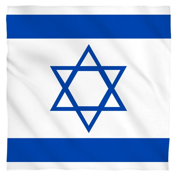 - Israeli Flag - Bandana - 22" x 22"