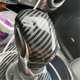 thumbnail image 4 of Carbon Fiber Car Gear Head Shift Knob Cover Trim for 2020 2021 2022 Interior Accessories, 4 of 5