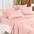 thumbnail image 3 of Juego de sábanas Utopia Bedding Queen de microfibra cepillada, color rosa pálido, 3 of 7