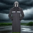 thumbnail image 1 of Sentmoon Imperméable avec Capuche Vestes Légères Coupe-Vent Manches Longues avec Fermeture Éclair Écran Solaire Ponchos d'Extérieur pour la Randonnée, le Randonnée et le Quotidien TTTG, 1 of 7