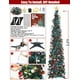 thumbnail image 4 of Árbol de Navidad SINTENILL de 6 pies con 100 luces LED, malla azul, 4 of 9