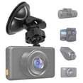 thumbnail image 4 of Car Suction Cup for Dash Cam Holder with 6 Types Adapter, 360 Degree Angle Car Mount for Driving DV, 4 of 5