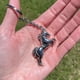 thumbnail image 2 of Lashicorn - Llavero de bronco plateado con forma de buceo, 4 pulgadas de largo, paquete de 10, 2 of 3