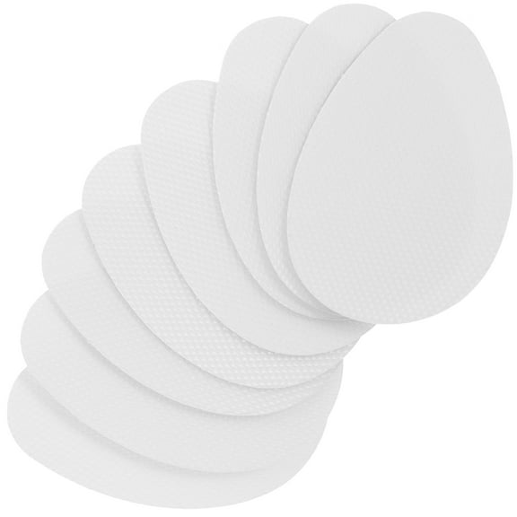 LABSERRON Sole Cushions Transparent 4 Pairs for Leather Shoes Users Walking Safety