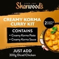 thumbnail image 4 of Sharwood's Korma Indian Curry Sauce Kit 280g, British Import (Pack of 2), 4 of 5
