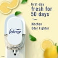 thumbnail image 6 of (2 pack) Febreze Plug In Air Freshener, Odor-Fighting Scented Oil Starter Kit, Lemon, Warmer + 1 Refill, 6 of 14