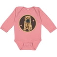 thumbnail image 3 of Inktastic Chinese Shar-Pei Dog Art Girls Long Sleeve Baby Bodysuit, 3 of 5