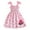Z58Pink, variant on Utlike Girls Dresses Toddler Baby Sleeveless Dress Plaid Floral Princess Dress Sundress Wedding Attire Sundress Size 18 Months-24 Months