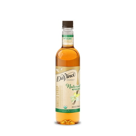 DaVinci Gourmet Organic Vanilla Syrup, 750 ml