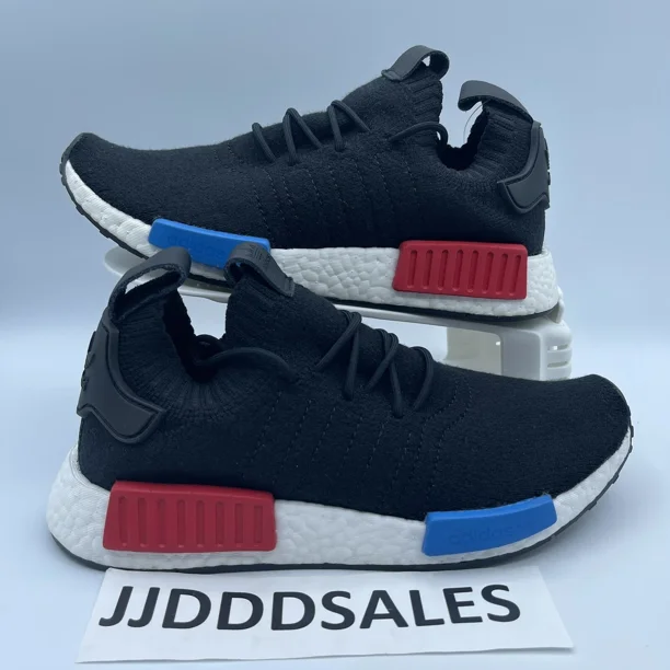 Adi-das NMD R1 PK Primeknit OG Uncaged Core Black GZ0066 Size 6.5 / Women’s Sz 8