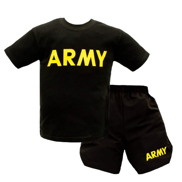 Set de ropa Trooper Clothing Army PT para niños negro 6-8